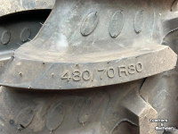 Wielen, Banden, Velgen & Afstandsringen BKT 480/70R30 & 380/70R20 nieuwe banden