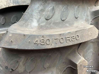 Wielen, Banden, Velgen & Afstandsringen BKT 480/70R30 & 380/70R20 nieuwe banden