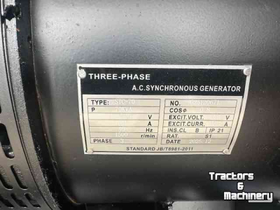 Aggregaat / Generator  kawakenki  70 kva