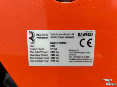 Shovel / Wiellader / Kniklader Kaweco KW25