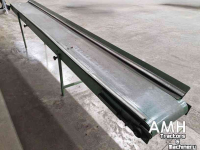 Transportband  4140X400 MM TRANSPORTBAND VLAKKE BAND FLAT BELT CONVEYOR BELT FLACHBAND FÖRDERBAND