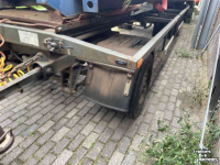Getrokken truck-aanhanger Thomas Containeraanhanger