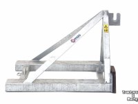 Dieplader / Aanhanger Qmac HEFTRUCK OPPIKBOK WERKTUIGDRAGER