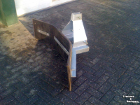 Overige tuin- en parkmachines en toebehoren GRS Rubber schaaf schuif 1.50 cat. 1 -  lepelinsteek