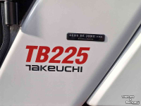 Mini-graver / Mini-graafmachine Takeuchi TB225, minigraver, minikraan, BJ2026, Nieuw!