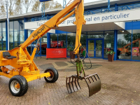 Graafmachine Caesar  GETROKKEN KRAAN