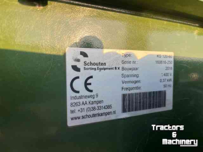 Overige inschuurmachines en toebehoren Schouten KS 120-60