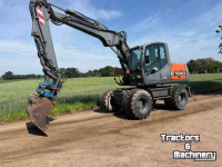 Bandenkraan / Graafmachine op wielen Terex TW160 Bandenkraan