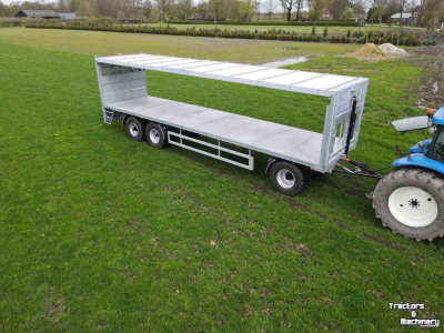 Vierwielige wagen / Landbouwwagen Heuvelmans Hefdakwagen 30 ton