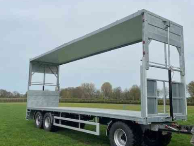 Vierwielige wagen / Landbouwwagen Heuvelmans Hefdakwagen 30 ton