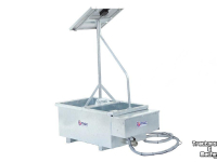 Water drinkbak - zonne energie Qmac ZONNEDRINKBAK 300 L + EURO