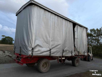 Transport zeilwagen / Oogstwagen  Oogstwagen - Zeilenwagen 600x250 4 wiel gestuurd