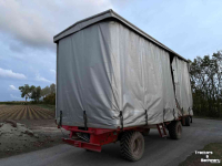 Transport zeilwagen / Oogstwagen  Oogstwagen - Zeilenwagen 600x250 4 wiel gestuurd