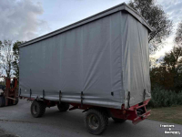Transport zeilwagen / Oogstwagen  Oogstwagen - Zeilenwagen 600x250 4 wiel gestuurd