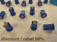 Overige spuiten en toebehoren Arag spuitdoppen, spray nozzles. Rabat, sales 50% discount