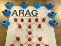 Overige spuiten en toebehoren Arag spuitdoppen, spray nozzles. Rabat, sales 50% discount
