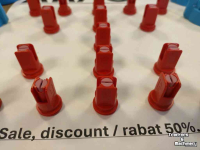 Overige spuiten en toebehoren Arag spuitdoppen, spray nozzles. Rabat, sales 50% discount