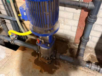 Beregeningspomp Rovadi Duivelaar 5,5 KW pompinstallatie frequentie geregeld