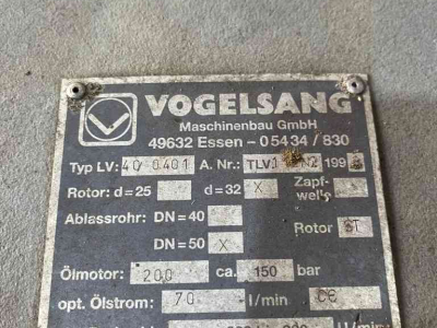 Overige mestmachines en toebehoren Vogelsang Verdeelmolen mestverdeler 40 uitlopen diversen