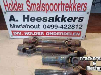 Gebruikte onderdelen van tractoren Holder Aandrijfas / Drive shaft / Tussenas / Intermediate shaft