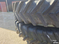 Overige wielen, banden, velgen en toebehoren Michelin Zeeman / GS dubbellucht set 14.9 R46 - 380/90R46