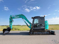 Rupskraan / Graafmachine op rupsen Kobelco Kobelco SK85 MSR-7 Rups graafmachine midejo