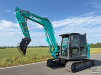 Rupskraan / Graafmachine op rupsen Kobelco Kobelco SK85 MSR-7 Rups graafmachine midejo