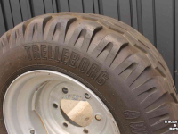 Wielen, Banden, Velgen & Afstandsringen Trelleborg 380/55-17 (is 15.0/55-17) 10 ply band met wiel velg 6-gaats ET0