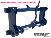 Adapters / Verloopadapters Qmac MERKADAPTER BLANCO - CLAAS SCORPION