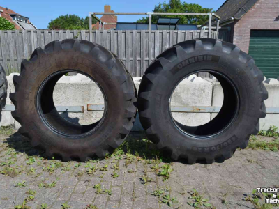 Wielen, Banden, Velgen & Afstandsringen Michelin 480/70r28