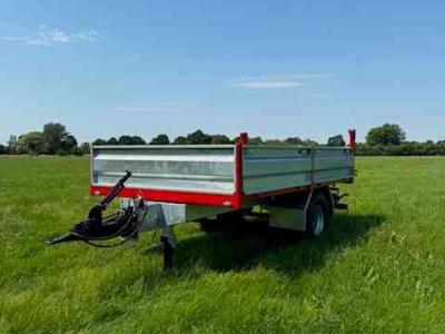 Kipper / Kiepwagen / Landbouwkipper Heuvelmans 8 ton