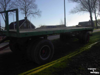 Vierwielige wagen / Landbouwwagen Broshuis Aanhanger