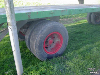 Vierwielige wagen / Landbouwwagen Broshuis Aanhanger