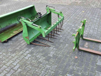 Voorladerbak John Deere Set van voorlader bak, mestgrijper en palletlepelbord, euro