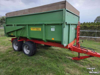 Kipper / Kiepwagen / Landbouwkipper Agromet T041 kipper 7 ton in nette staat