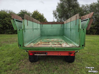 Kipper / Kiepwagen / Landbouwkipper Agromet T041 kipper 7 ton in nette staat