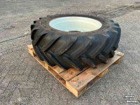 Wielen, Banden, Velgen & Afstandsringen Michelin Multibib 440/65R28 incl. verstelbare velg 9 gaats