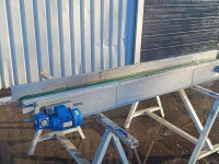Transportband  Transportband 2420x250 mm / doorvoerband / vlakke band / flat conveyor belt / flachband / förderband