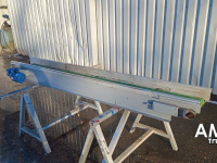 Transportband  Vlakke band 2420 X 250 TRANSPORTBAND VLAKKE BAND FLAT BELT CONVEYOR BELT FLACHBAND FÖRDERBAND