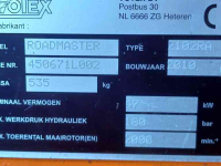 Klepelmaaier Votex Roadmaster RM2102RA