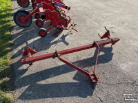 Schoffelmachine / Schoffelbalk Steketee Schoffelbalk front met vingerwieder
