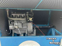Stationare motor/pomp set  onderstel geluid gedempt , MWM 3 cilinder