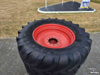 Wielen, Banden, Velgen & Afstandsringen Vredestein 2x Vredestein 650/65R42, Fendt 700, 800