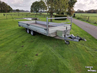 Auto-aanhangwagen t/m 3500 Kg Hapert Hapert azure 5x2 plateauwagen/aanhanger.