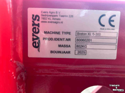 Woeler / Diepwoeler / Voorzetwoeler Evers Breton XL 6-300