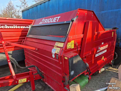 Blokkendoseerwagen Trioliet Multifeed blokkenwagen