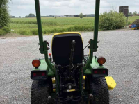 Compact tractor John Deere 655 Diesel 4wd met maaidek fronthef