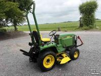 Compact tractor John Deere 655 Diesel 4wd met maaidek fronthef