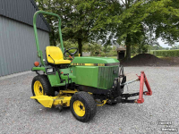 Compact tractor John Deere 655 Diesel 4wd met maaidek fronthef