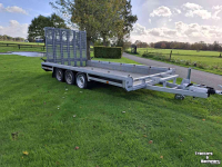 Auto-aanhangwagen t/m 3500 Kg Hulco Hulco Terrax-3 machinetransporter 3500kg,